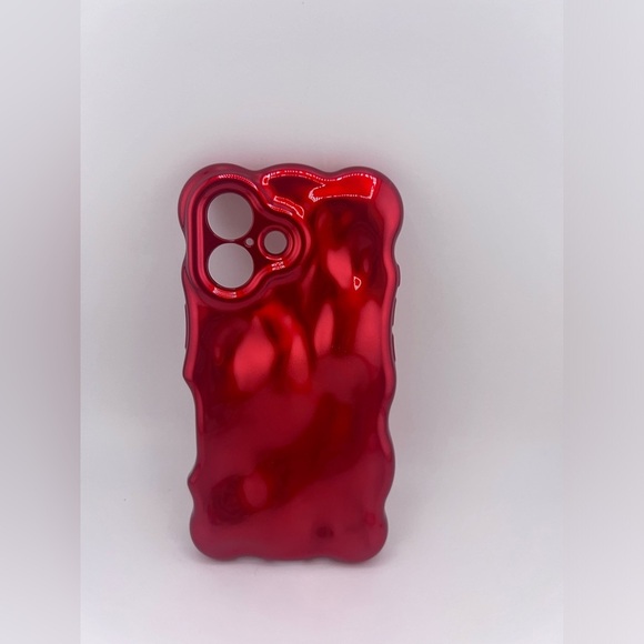 Red Glossy Phone 16 Case - Picture 4 of 6